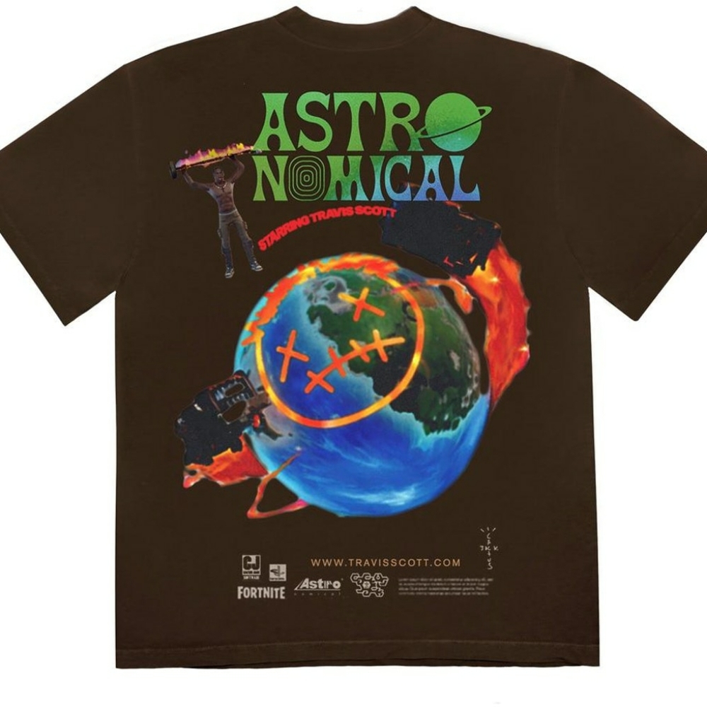 Travis Scott Sicko Event T-Shirt M